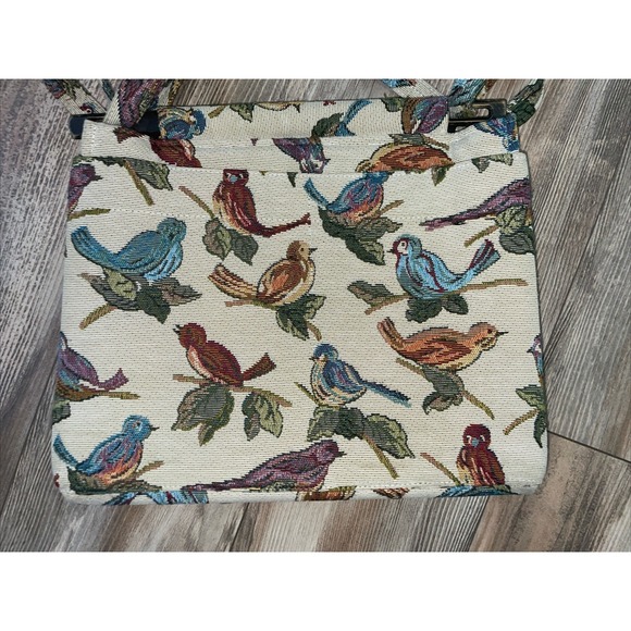 Vintage Weston‎ Tapestry Bird Purse Tote Bag Made in the USA - Picture 6 of 6